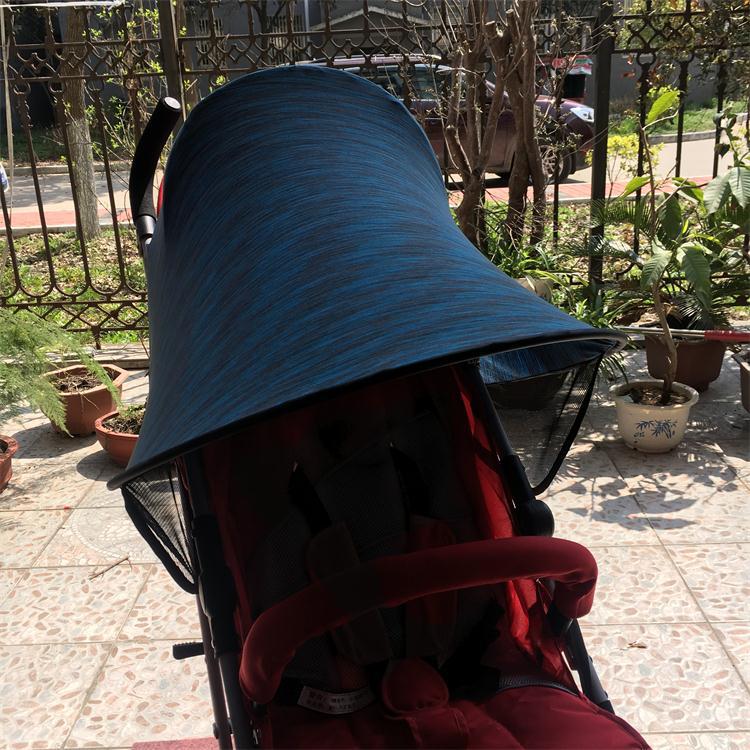 Baby Stroller Sunshade Windproof Umbrella Sun Shield